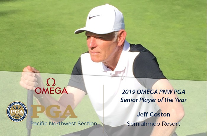 Coston Named 2019 OMEGA PNW PGA Senior Player of the Year